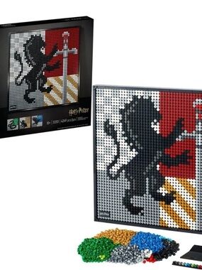 Lego Art Harry Potter Hogwarts Crest 31201 Gryffindor Lion